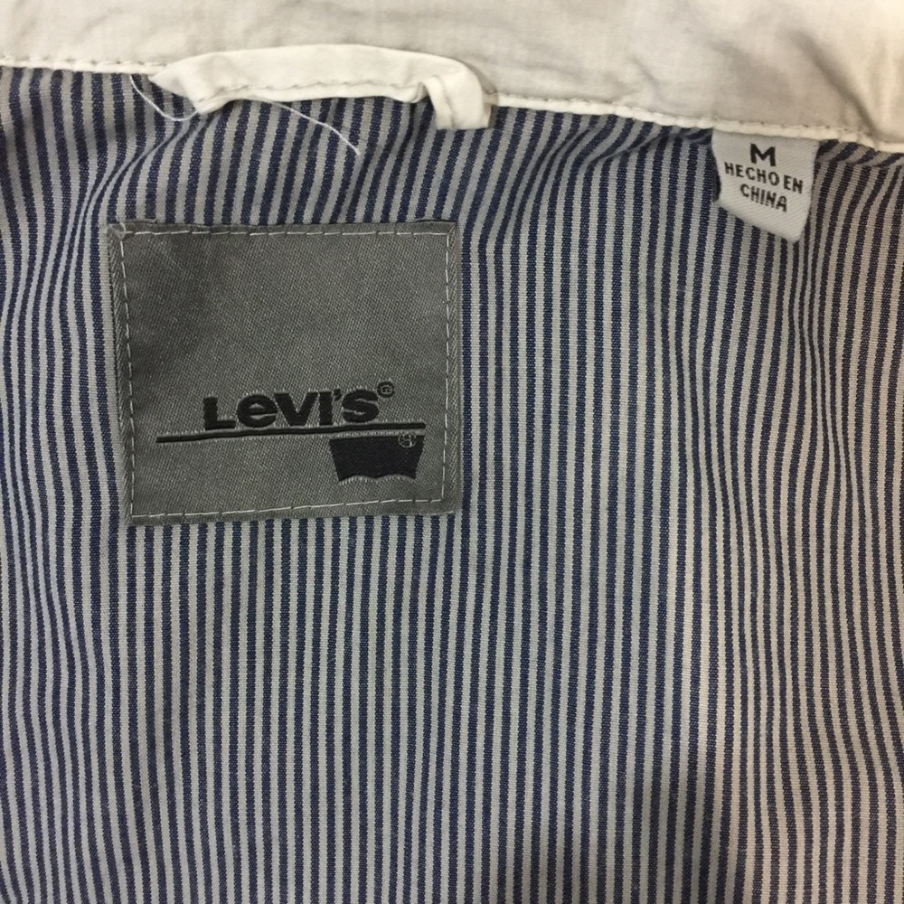 LEVI'S Classic Lightweight Parka Coat Moonbeam - Picture 8 of 8